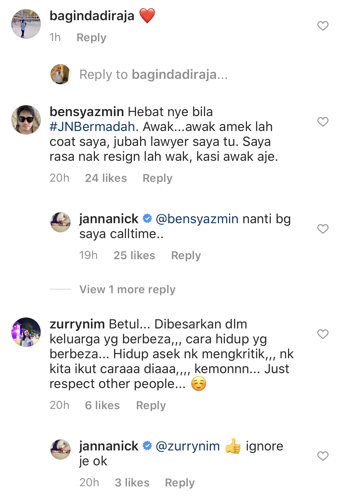 “Bukan Semua Ada Mak Bapak Masa Hidup,” &#8211; Semua Jalani Hidup Berbeza, Janna Nick Minta Hormati Pendapat Orang Lain