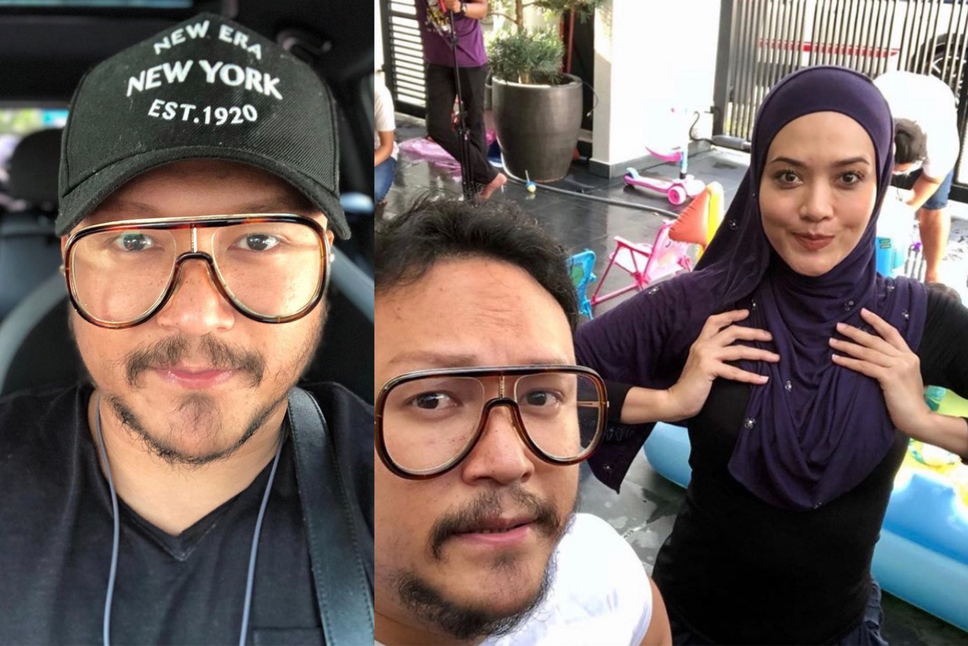 Gara-Gara Posing Pegang Dada, Ramai Minta Shaheizy Sam Padam Foto Bersama Isteri Sebab…