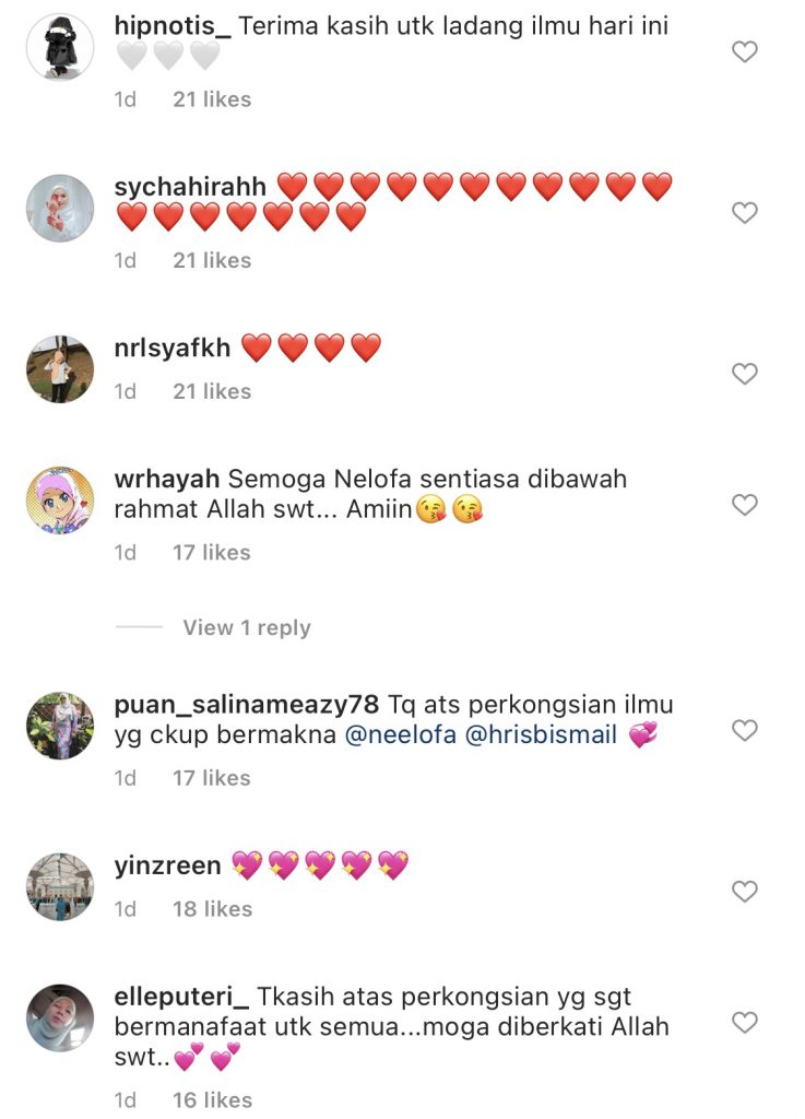 “Moga Tiap Ilmu Yang Disampaikan Akan Terus Mengalir,” &#8211; Neelofa &#038; PU Riz Berkongsi Ilmu