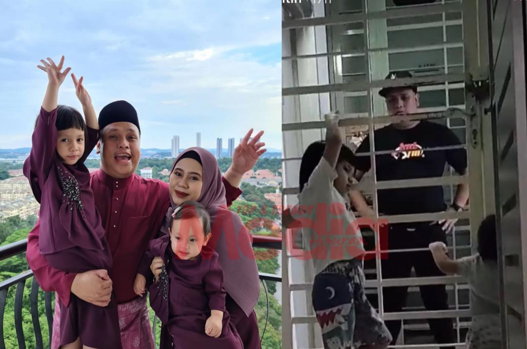 “Ayah Pun Rindu&#8230;,” &#8211; Isteri Jalani Tempoh Kuarantin Selepas Balik Sabah, Kelibat Anak-Anak Buat Shuk Luah Rasa