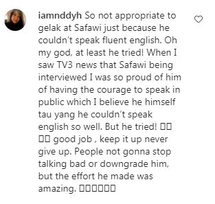 Gelakkan Safawi Rasid Bertutur Dalam Bahasa Inggeris? Ini Amaran Zarina Anjoulie! &#8211; “Siapa Kacau Aku Ludah.”
