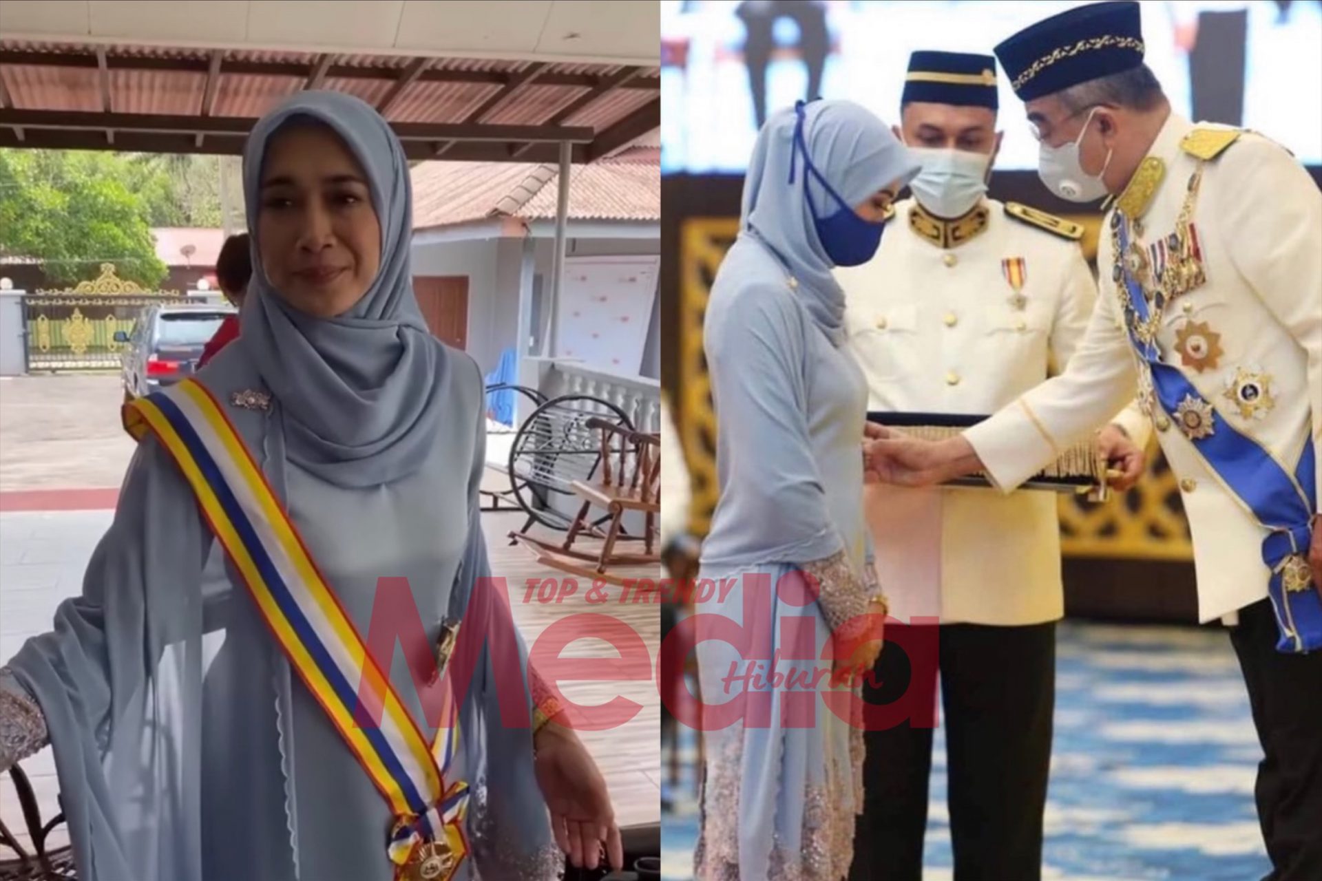 “Anugerah Sejati Bukan Beli,” – Dira Abu Zahar Terima Pangkat Datuk, Abang Luah Rasa Bangga