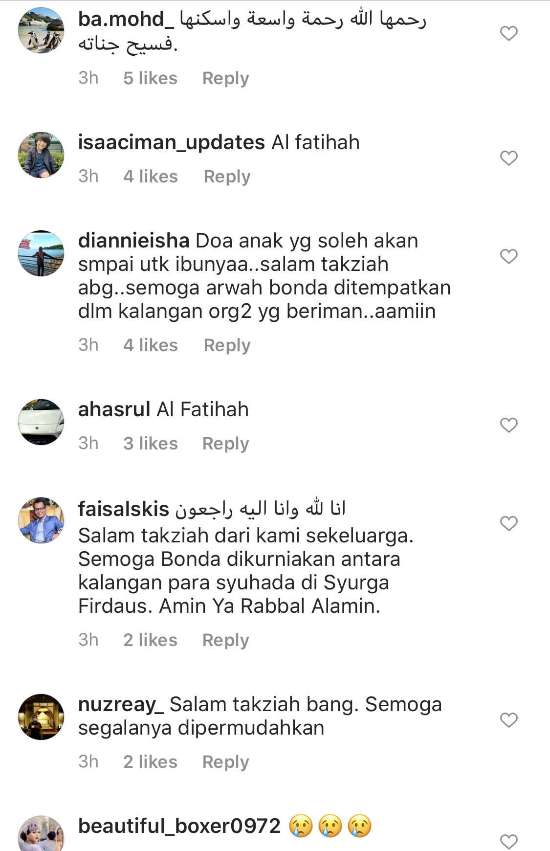 “Sakitnya Itu Allah Je Yang Tahu,” &#8211; Aaron Aziz Tunai Solat Jenazah Ibu Tanpa Famili Lain Sebab&#8230;