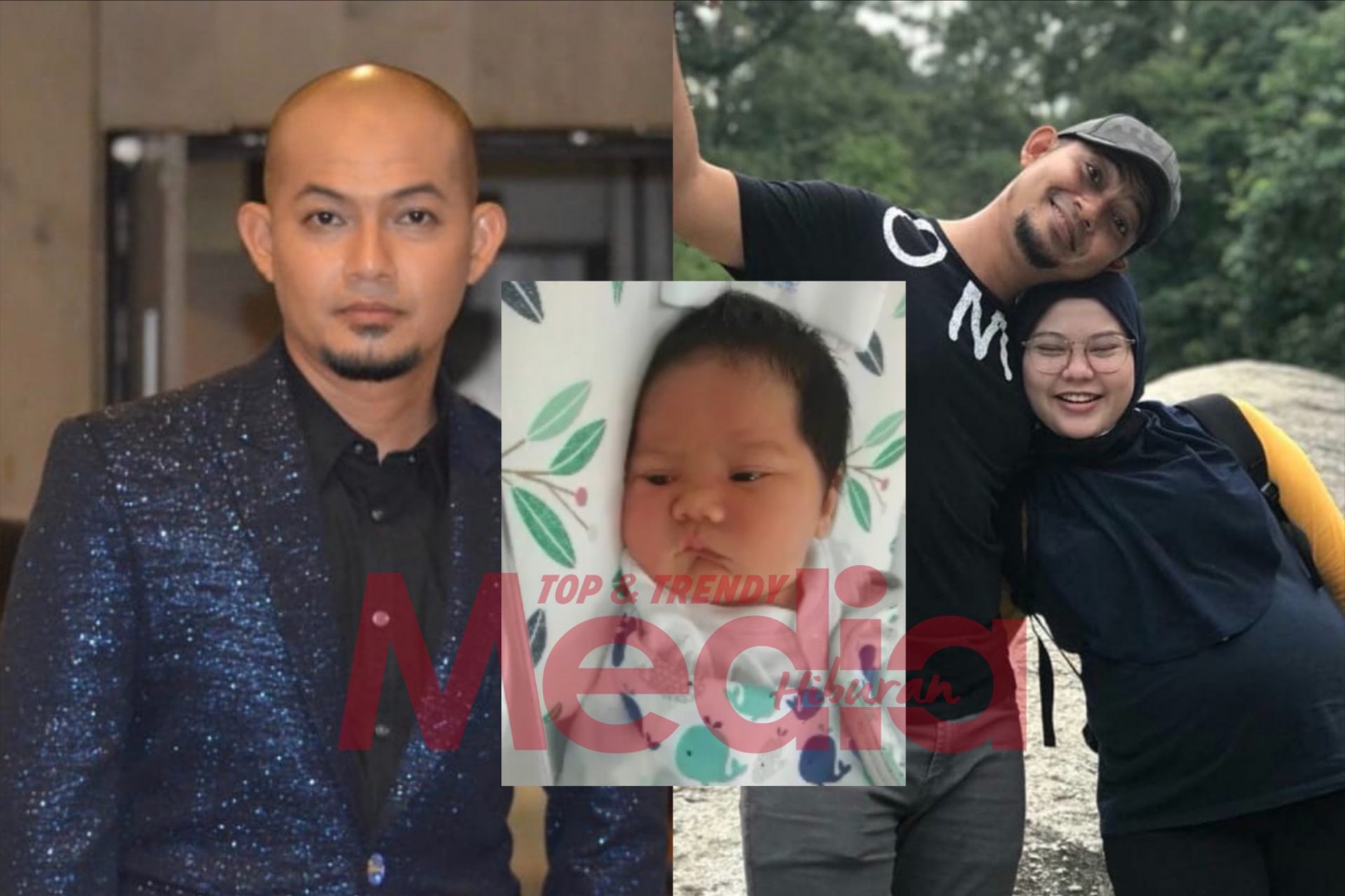 Setelah 9 Hari Dilahirkan, Ameer Sofarz Dedah Wajah & Nama Anak, Comelnya!