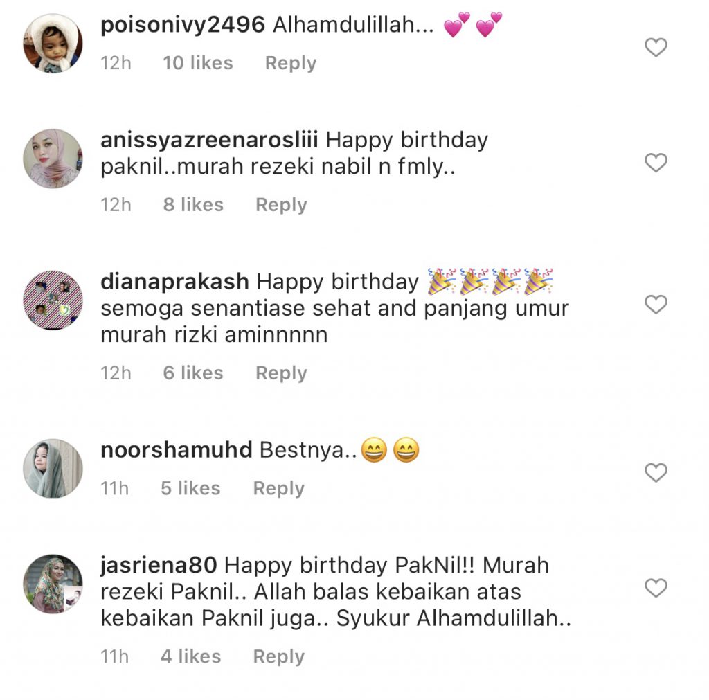 “Bagi Hadiah Yang Mahal Ni,”- Sempena Birthday, Nabil Ahmad Hadiahkan Kasut Berjenama Buat Pak Nil