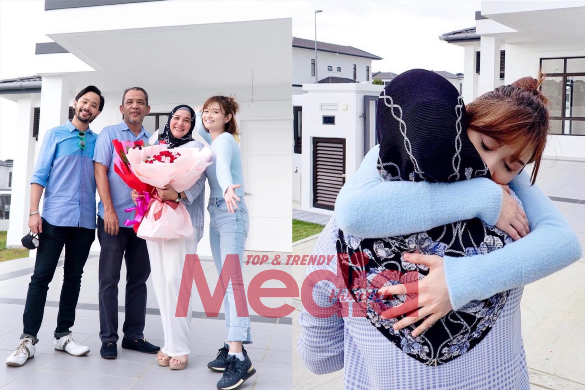 “Ada Benda Saya Kena Capai Sebelum Kahwin,” &#8211; Syukur Allah Makbul Doa, Ayda Jebat Hadiahkan Ibu Sebuah Rumah Baru