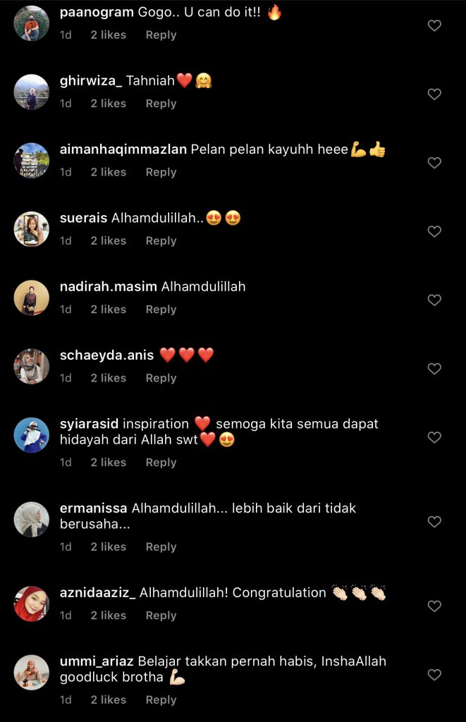 “Minggu Kedua Mengaji,” – Sufie Rashid Pegang Buku Iqra Pada Usia 29 Tahun, Peminat Doa & Pesan Belum Terlambat Untuk Belajar