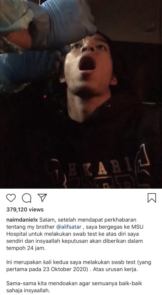 [GAMBAR] “Mudah-mudahan Allah SWT Permudahkan,” – Sherry Al Hadad, Stacy Antara Artis Bertanding Yang Jalani ‘Swab Test’, Masing-Masing Berkongsi Doa & Harapan