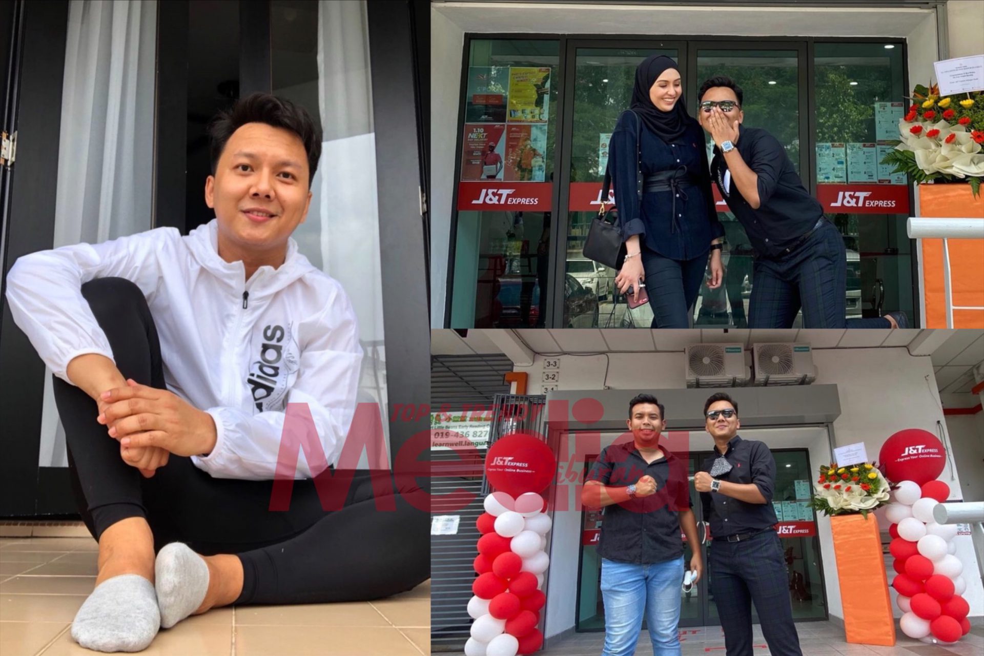 “Our First Business Baby Bersama,” – Cebur Diri Dalam Bisnes, Radin Era Buka Francais Courier Service Miliknya Sendiri