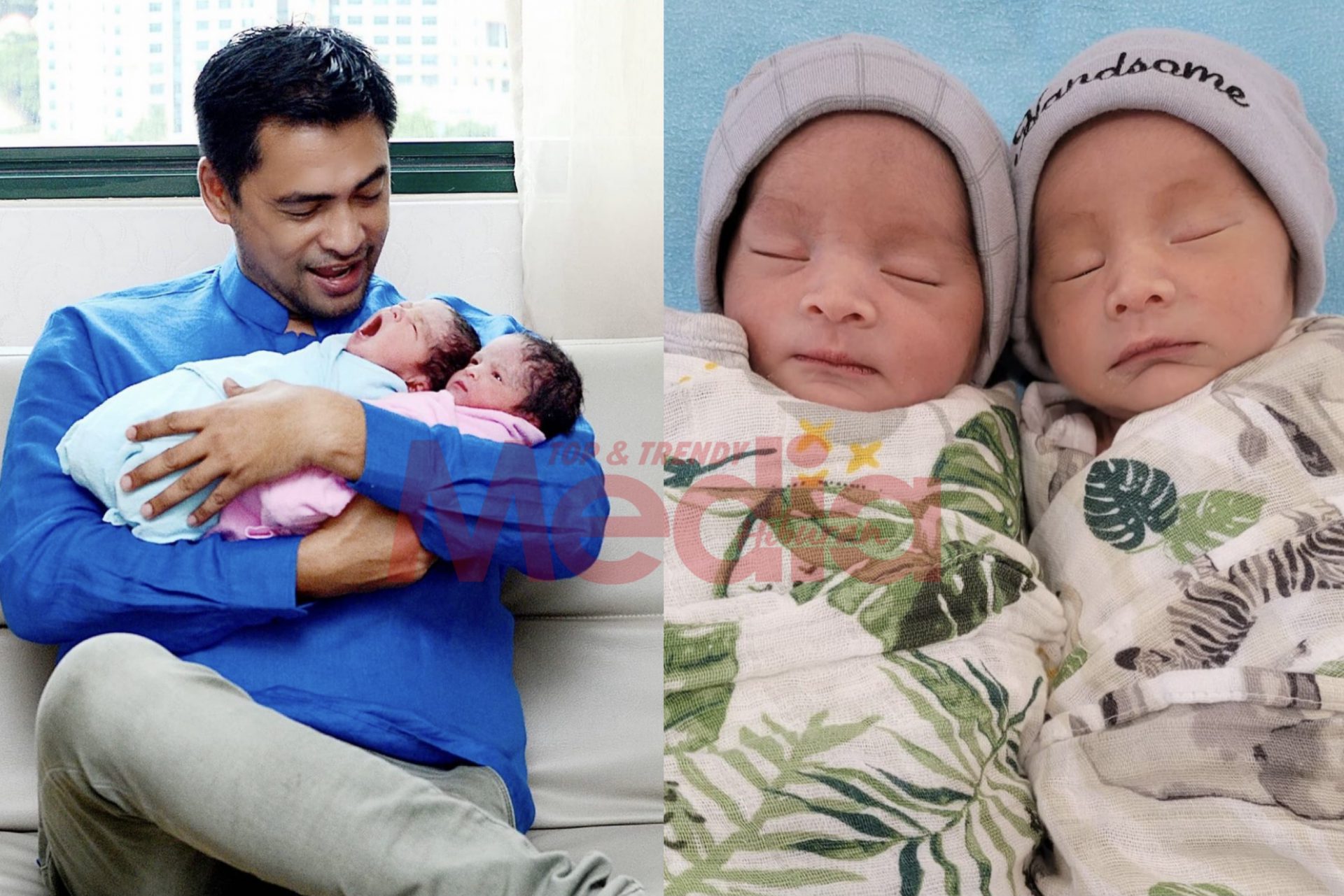 “Semoga Menjadi Anak Soleh,” – Isteri Selamat Lahir Bayi Kembar, Dr. Sheikh Muszaphar Dedah Wajah & Nama Anak