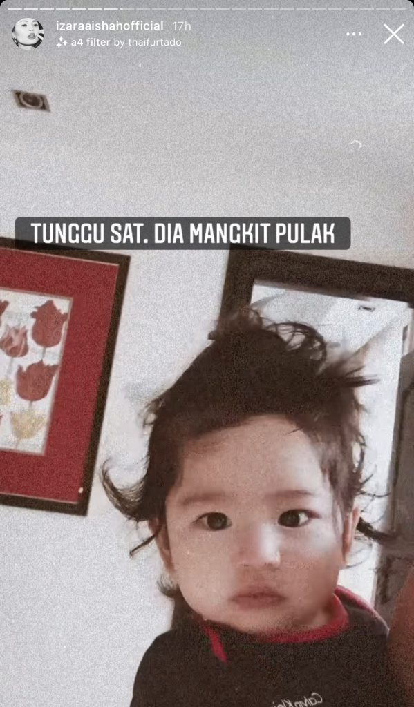 [GAMBAR] Izara Aishah Kongsi Perkembangan Terkini Anaknya Yang Sudah Berusia 7 Bulan, Comel Sungguh Irisa Alaia!