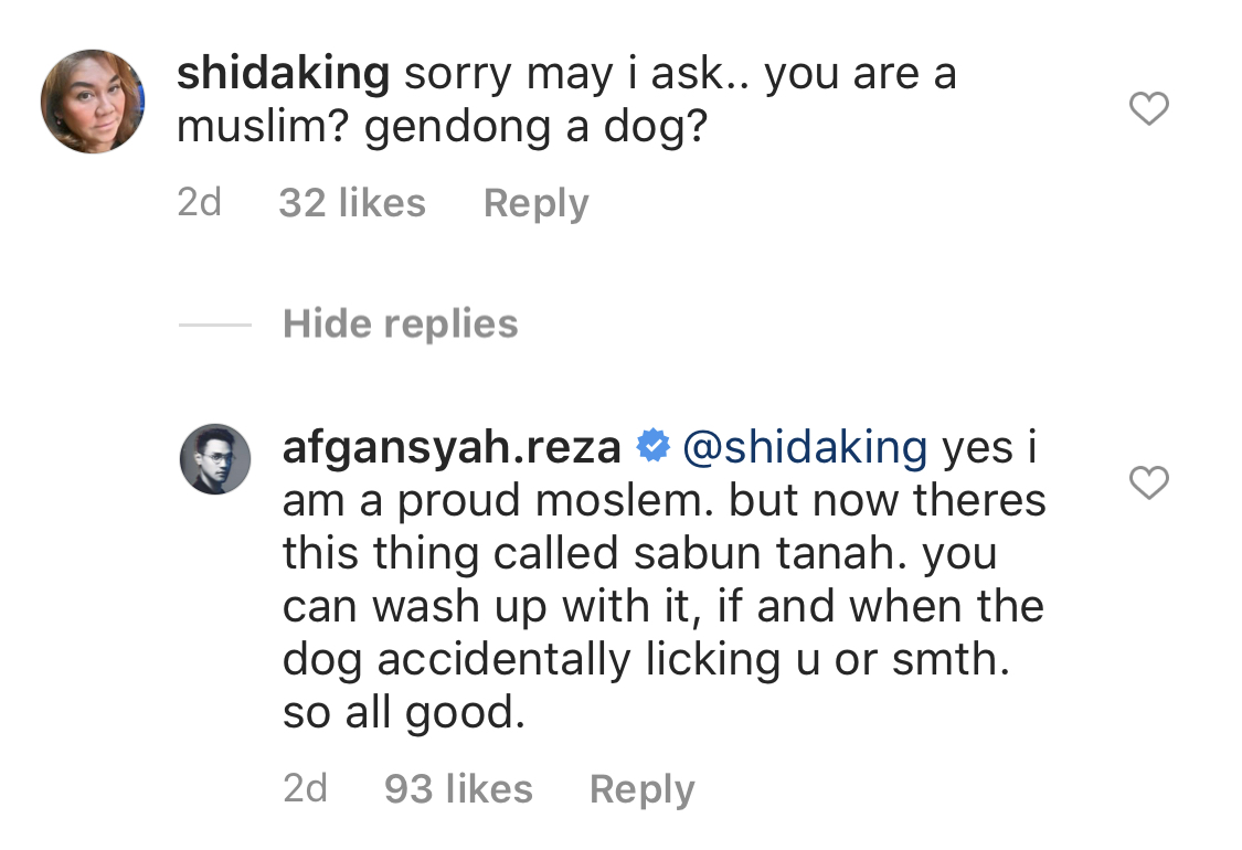 “Yes, I’m A Proud Muslim,” – Gara-Gara Bermain Dengan Anak Anjing, Ada Persoal Status Afgan, Ini Penjelasan Tuan Badan