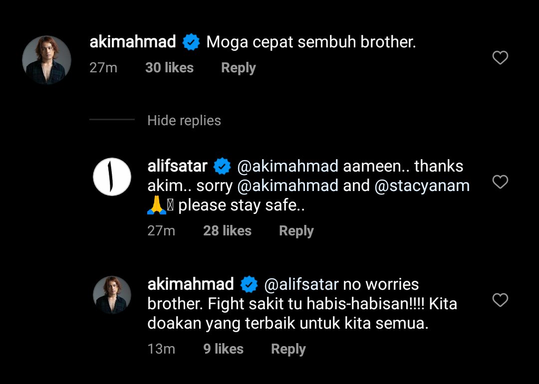 Rakan Artis Buat Ujian Covid-19, Ucapan Maaf Alif Satar Bikin Hati Netizen Tersentuh