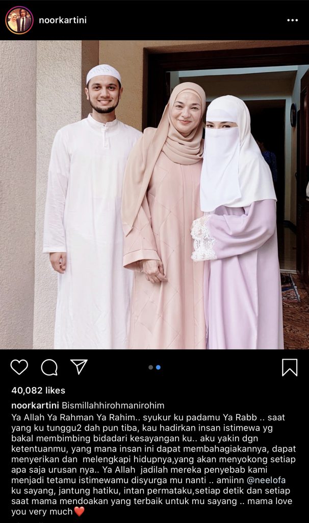 “Saat Yang Kutunggu Dah Pun Tiba,” – Ibu Sahkan Neelofa Sudah Ada Kekasih, Datin Noor Kartini Gembira Dalam Syukur
