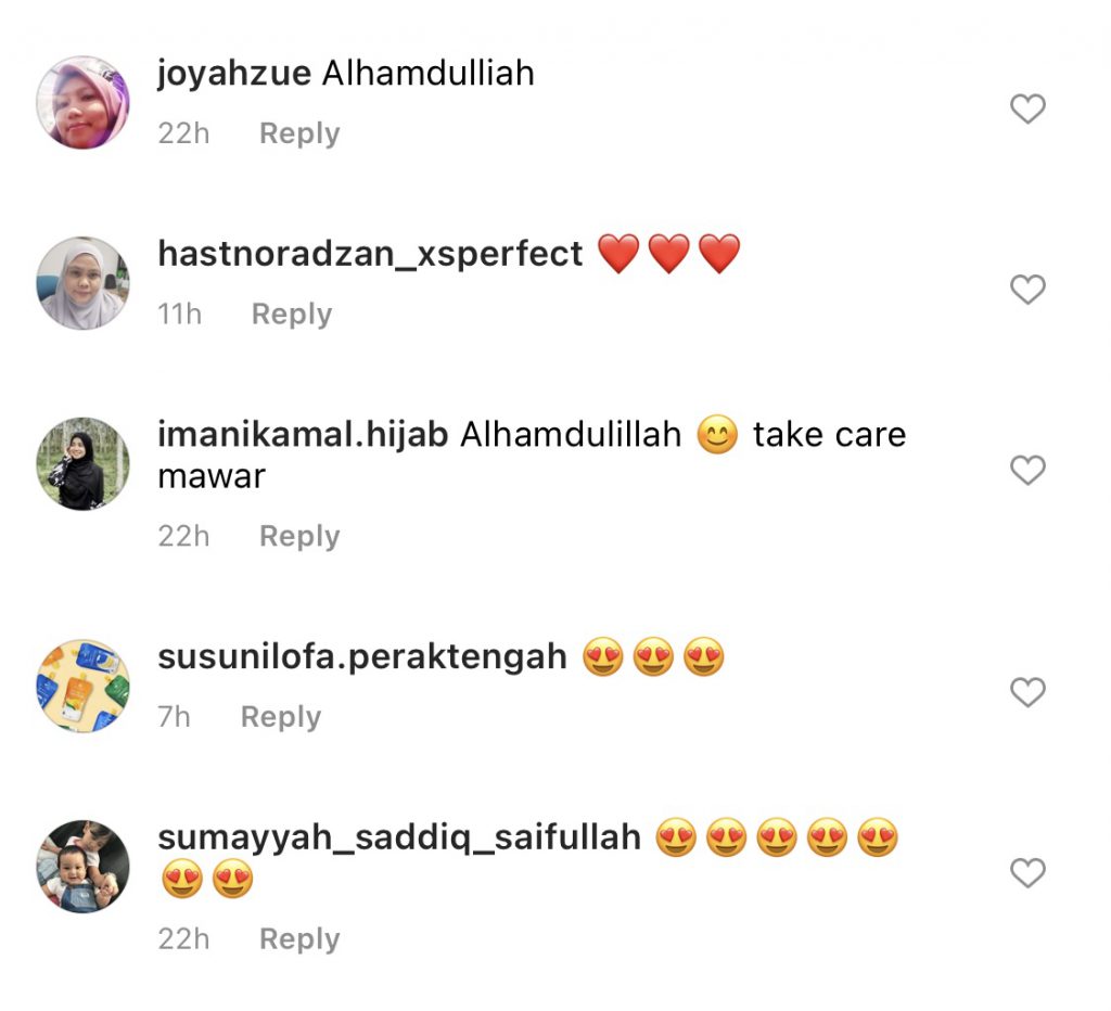 Kehamilan Sudah Masuk Bulan ke 7, Mawar Rashid Syukur &#8211; “Alhamdulillah Baby Sihat.”