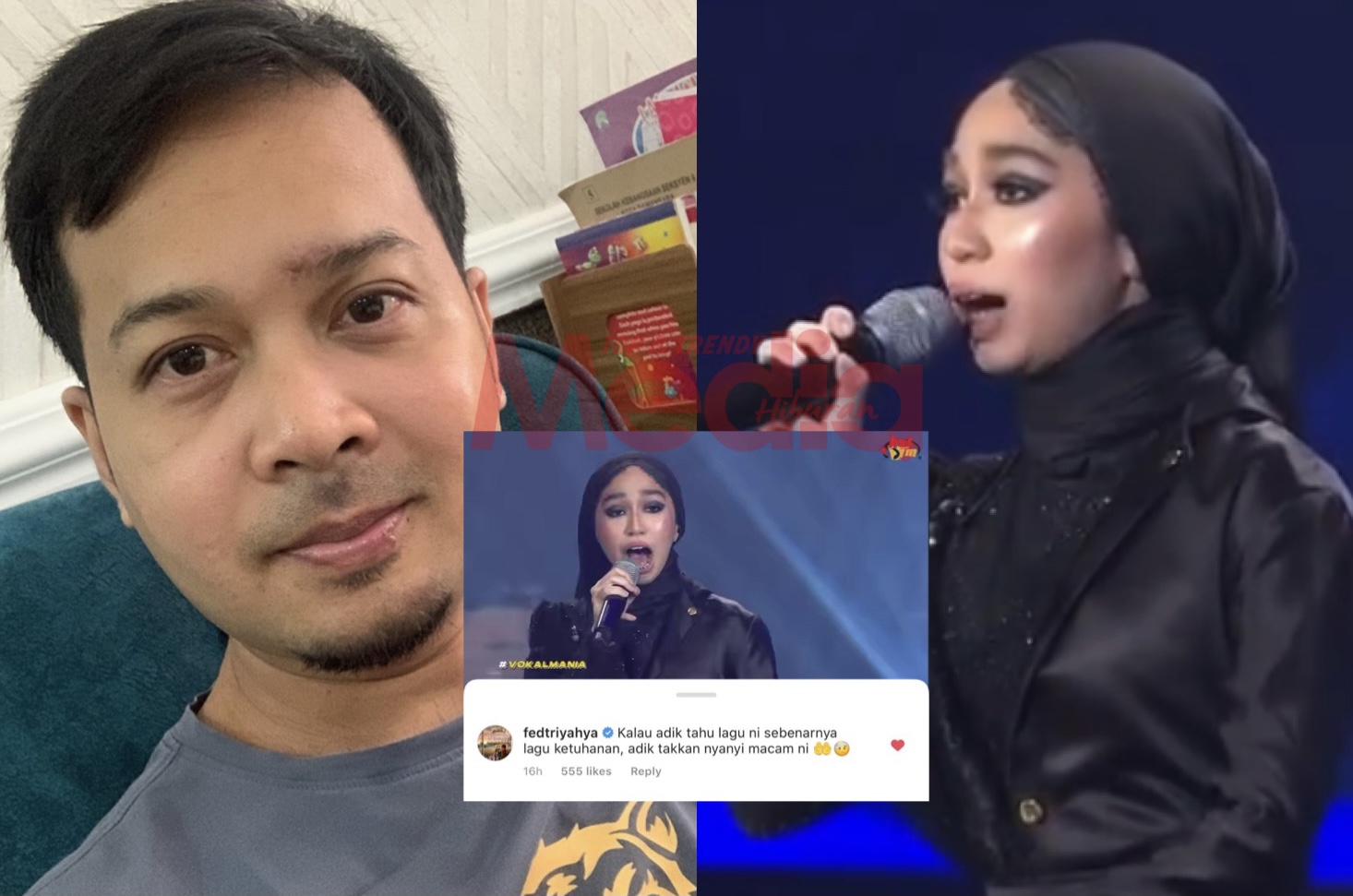 “Kalau Adik Tahu Lagu Ni Sebenarnya Lagu Ketuhanan…,” – Fedtri Yahya Komen Nyanyian Viral Nuha Bahrin