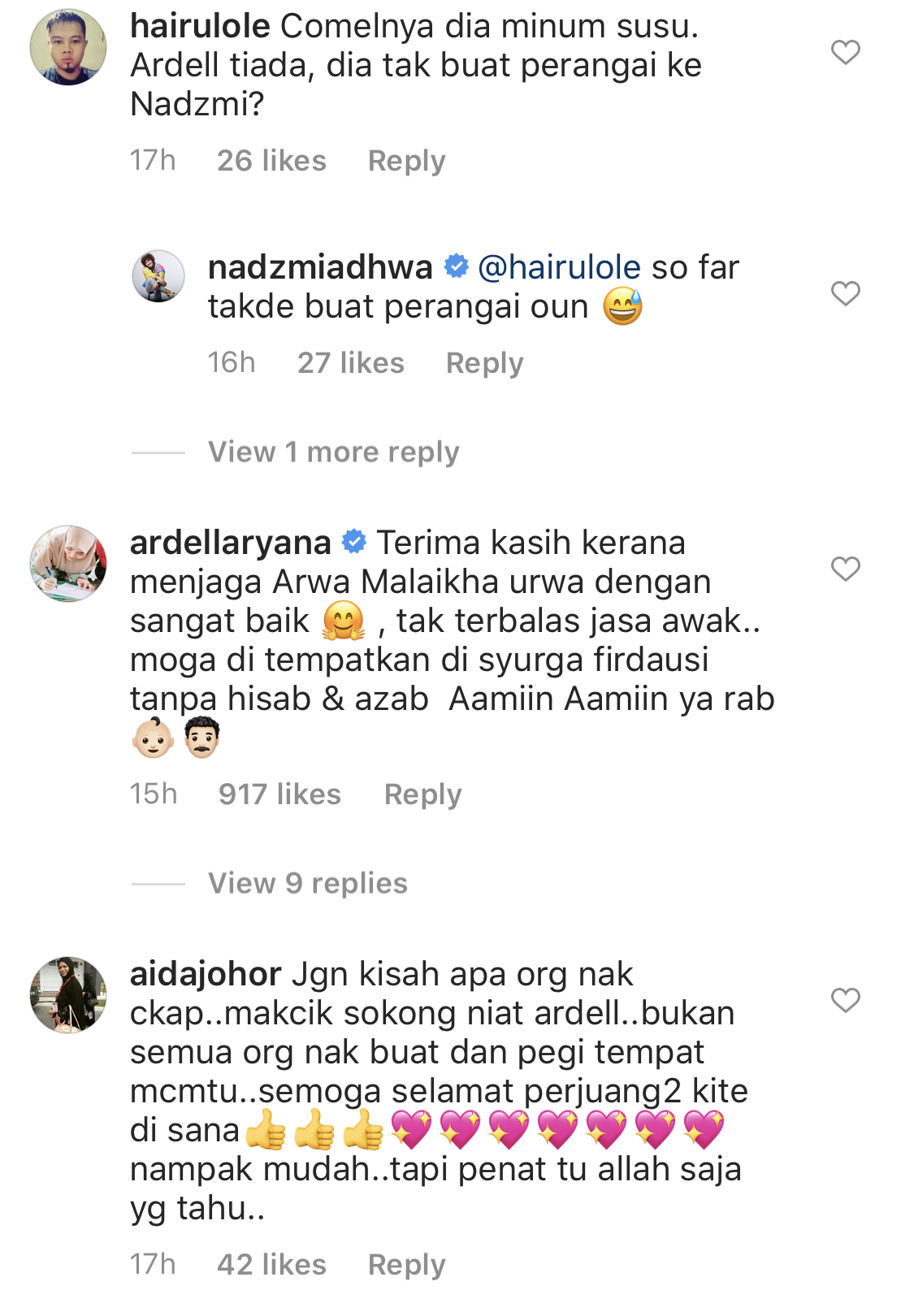 “Don’t Worry About Us, We’re Fine,” &#8211; Ardell Aryana Kena Kecam Sertai Misi Bantuan, Lihat Reaksi Balas Suami, Nadzmi Adhwa