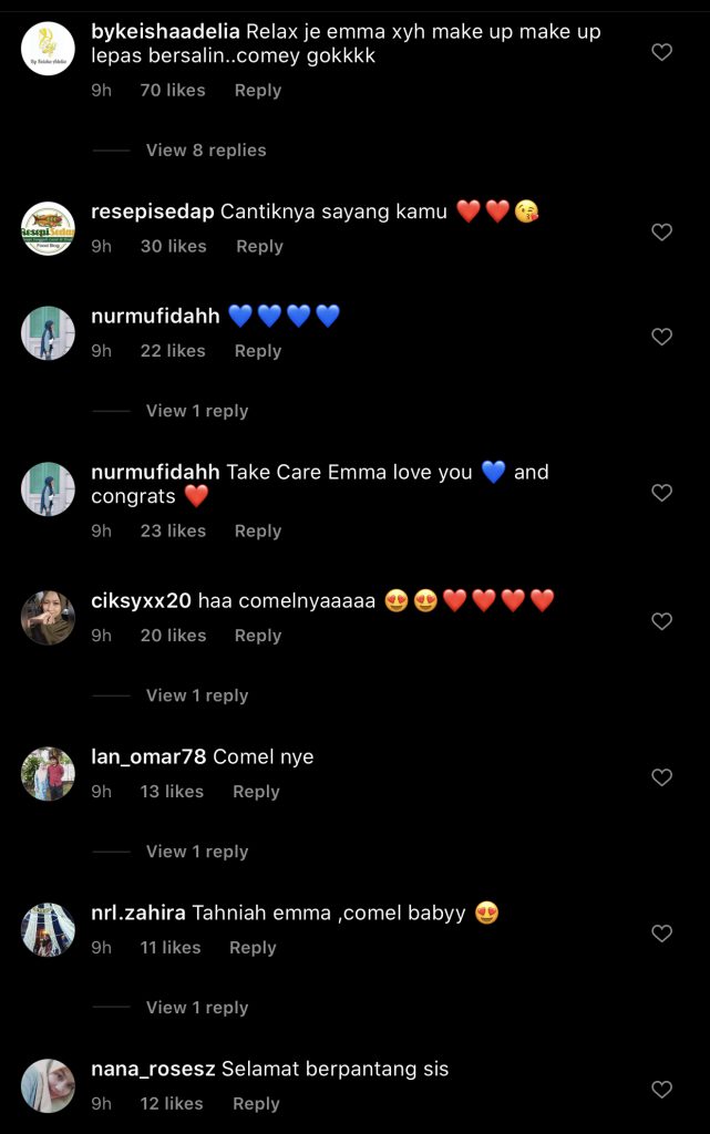 “Cantiknya, Sayang Kamu,” – Emma Maembong Akhirnya Kongsi Foto Sedang Memangku Anak Sulung, Peminat Titip Ucapan Selamat Berpantang