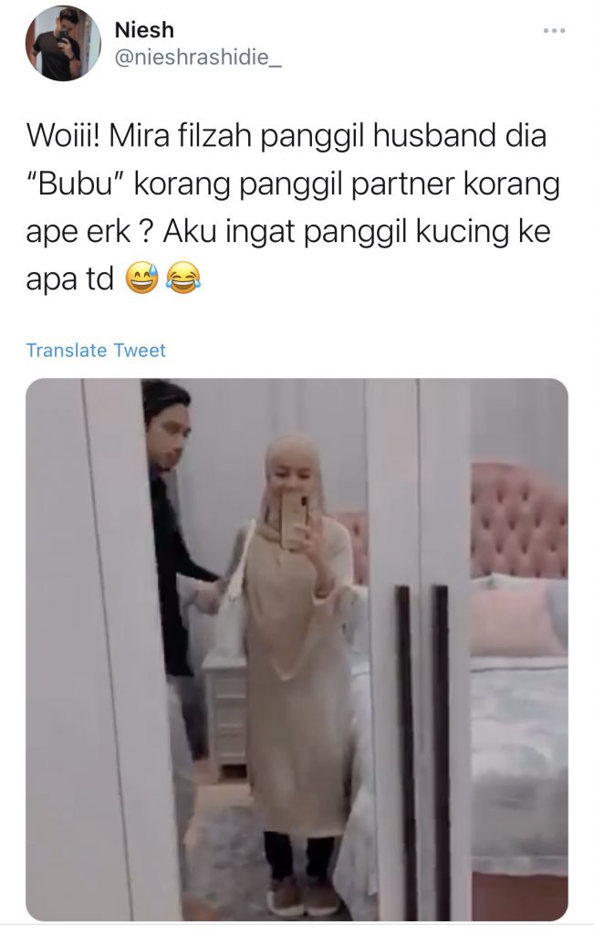 Mira Filzah Panggil Suami Dengan Panggilan Manja ‘Bubu’, Netizen Komen “Sangat Comel”!