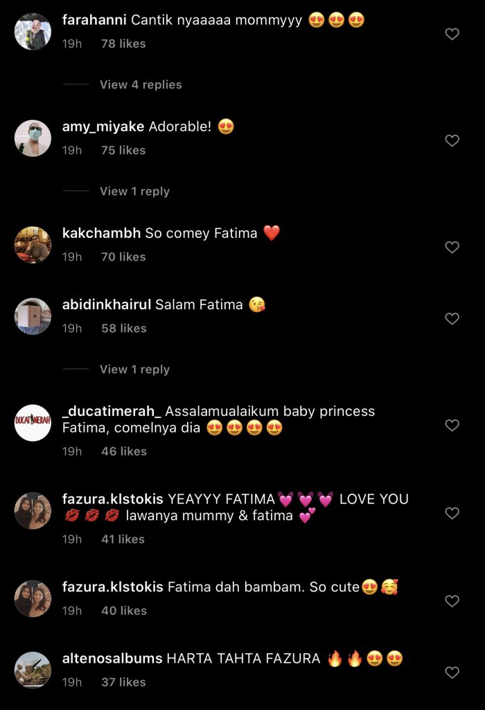 “Finally Fatima Tunjuk Muka, Sipi-Sipi Pun Fans Happy,” &#8211; Baru Sebulan Usianya, Fazura Kongsi Foto Terkini Bersama Anak!