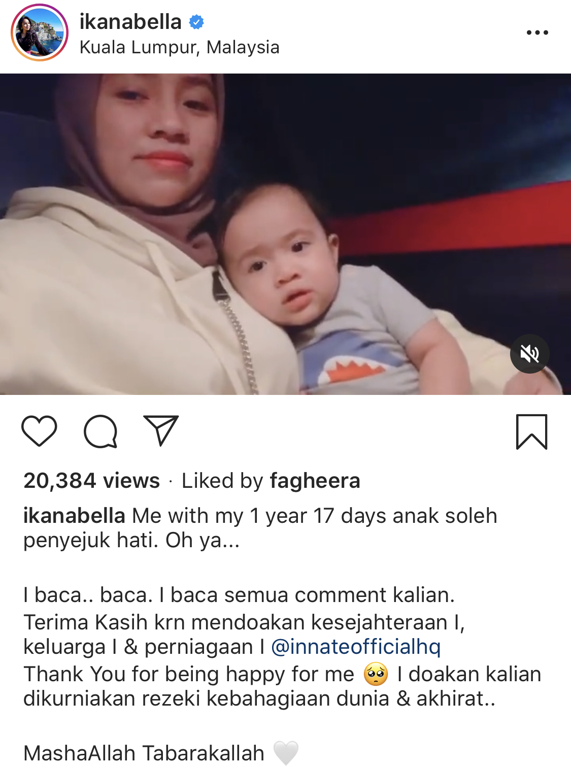 “Thank You For Being Happy For Me,” – Minta Doa Dari Sahabat & Peminat, Ika Nabella Berhijab, Tutup Aurat