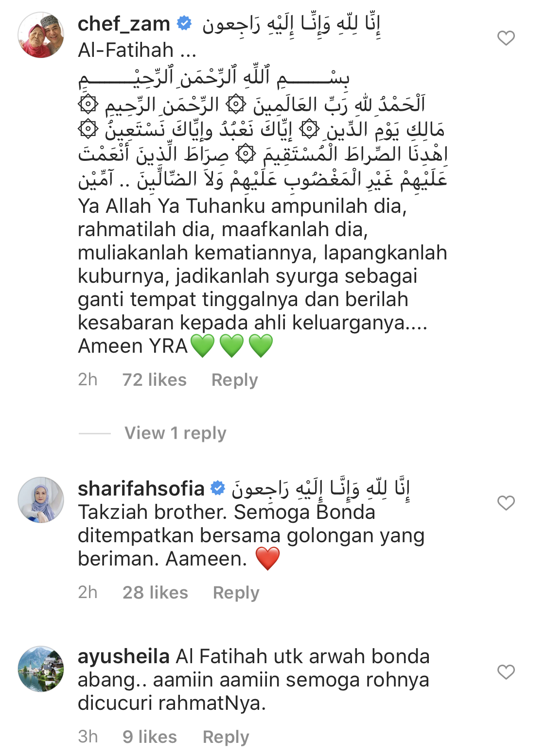 “Sakitnya Itu Allah Je Yang Tahu,” &#8211; Aaron Aziz Tunai Solat Jenazah Ibu Tanpa Famili Lain Sebab&#8230;