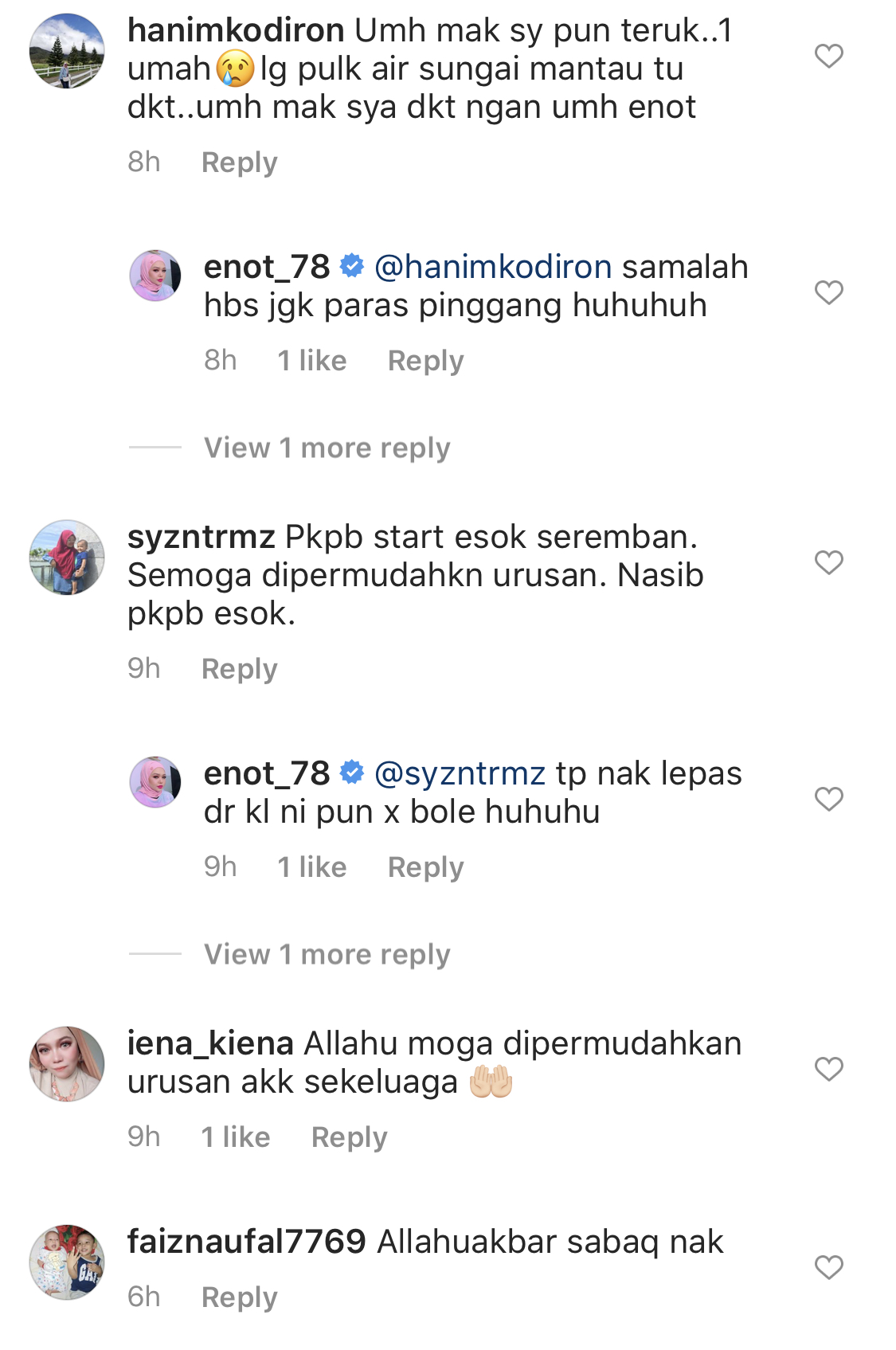 “Ya Allah Kau Lindungilah Keluargaku,” – Air Naik Hingga Paras Dada, Enot Sedih Tak Dapat Pulang