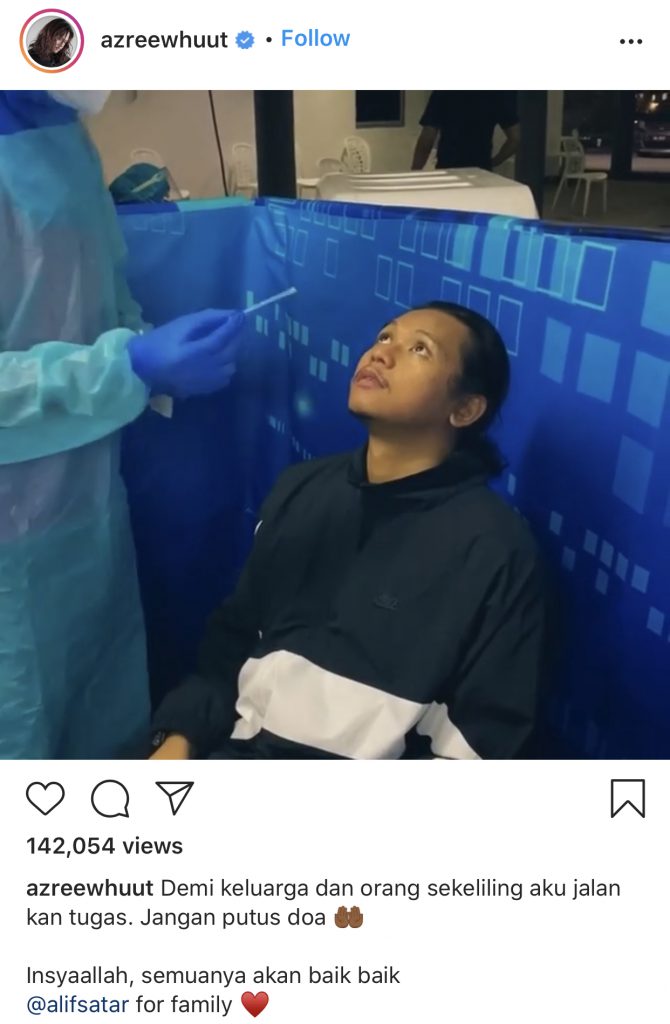 [GAMBAR] “Mudah-mudahan Allah SWT Permudahkan,” – Sherry Al Hadad, Stacy Antara Artis Bertanding Yang Jalani ‘Swab Test’, Masing-Masing Berkongsi Doa & Harapan