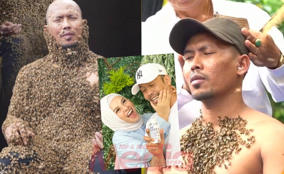 Siti Sarah Imbau Momen Shuib Kena Hinggap 34,000 Ekor Lebah, Tulis Kapsyen Perihal Risiko &#038; Kejayaan