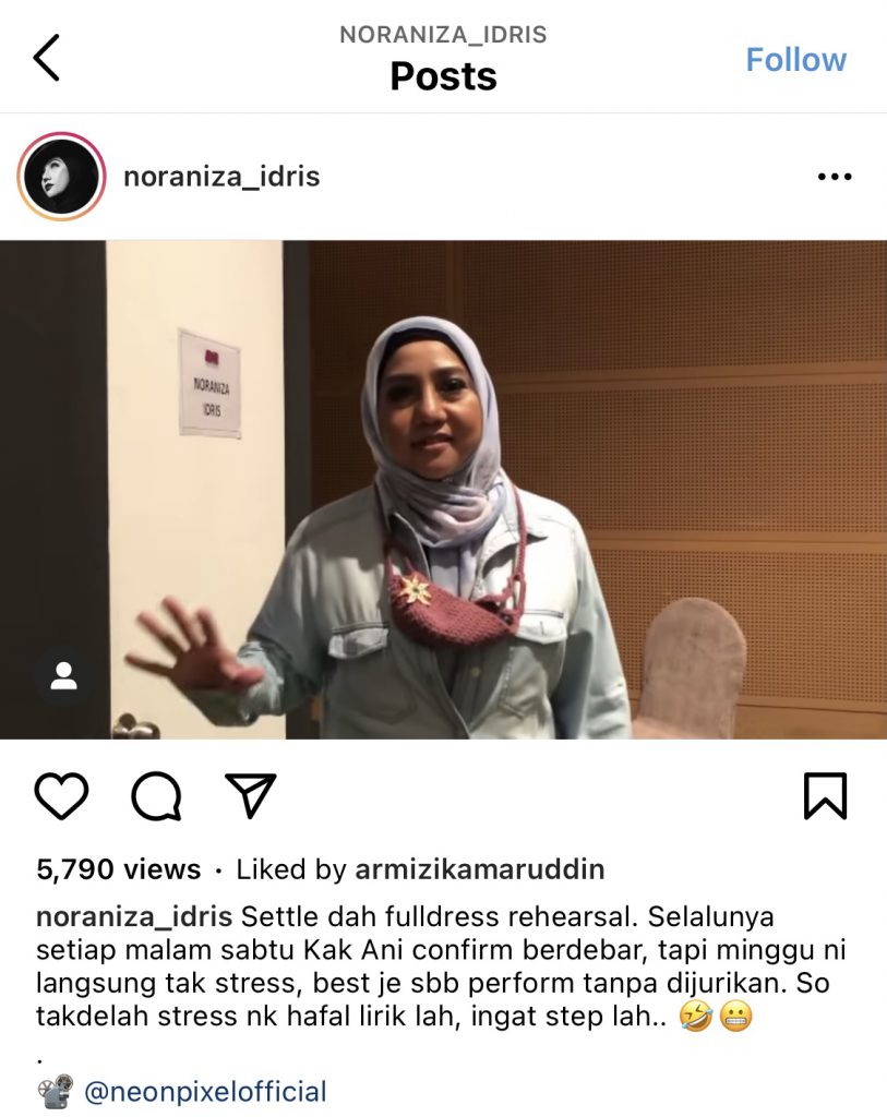 “Selalunya Setiap Malam Sabtu Kak Ani Confirm Berdebar,” -Tamat GV7, Noraniza Idris Gembira Tiada Lagi Tekanan