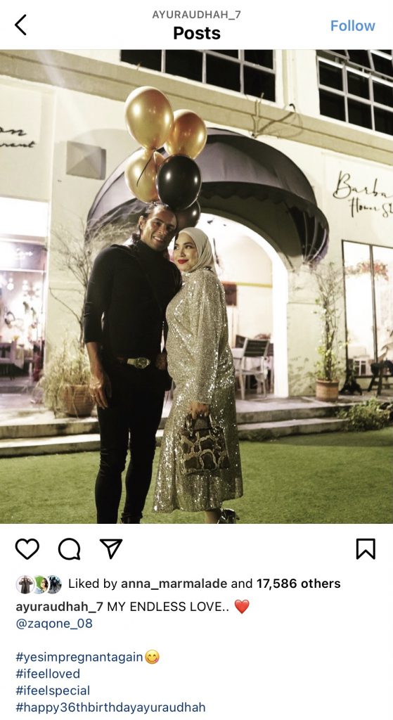 Ayu Raudhah Sahkan Sedang Hamil Anak Kelima, Tahniah!