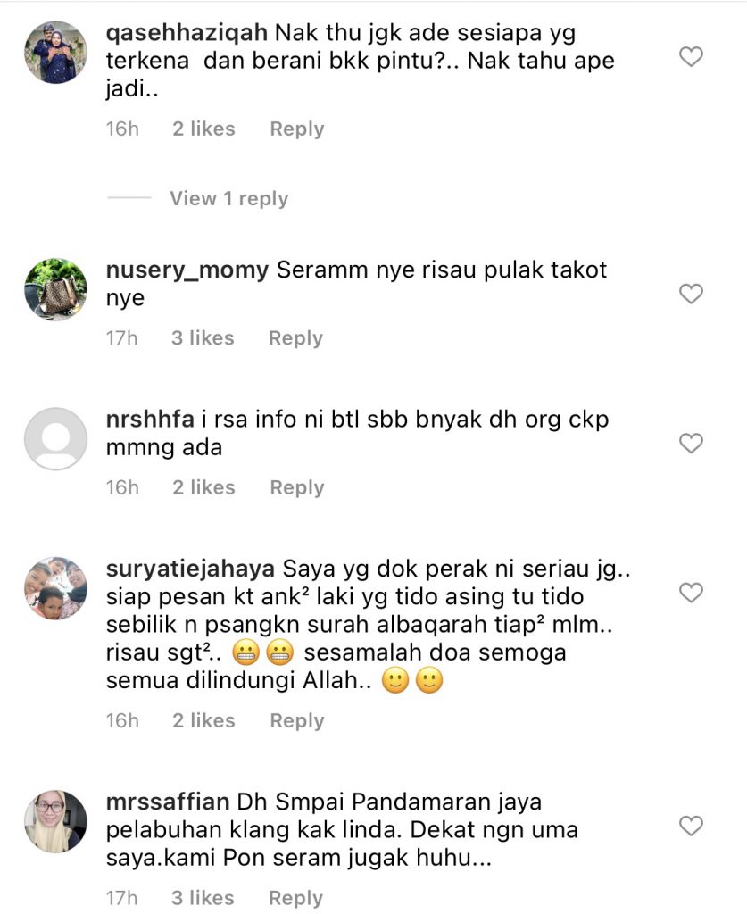 “Takut Sangat Ini.. Tolong Bagi Penjelasan,” – Misteri Ketuk Pintu, Linda Rafar Mohon Info Daripada Netizen