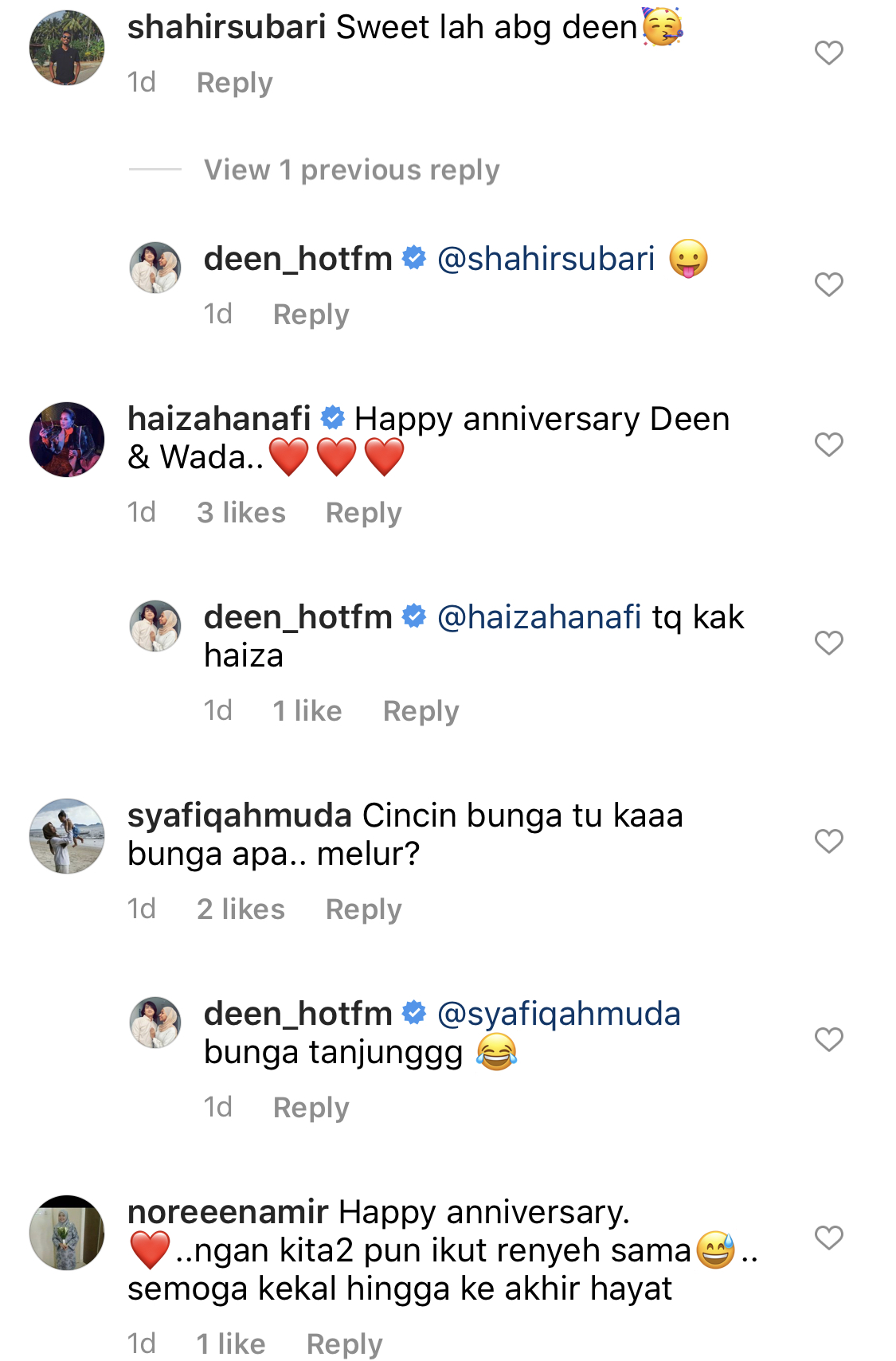 “Waktu Tunang Tak Dapat, Kahwin Pun Tak Dapat,” &#8211; Rai Ulang Tahun Perkahwinan, Deen Hot FM Hadiahkan Isteri Cincin Idaman!