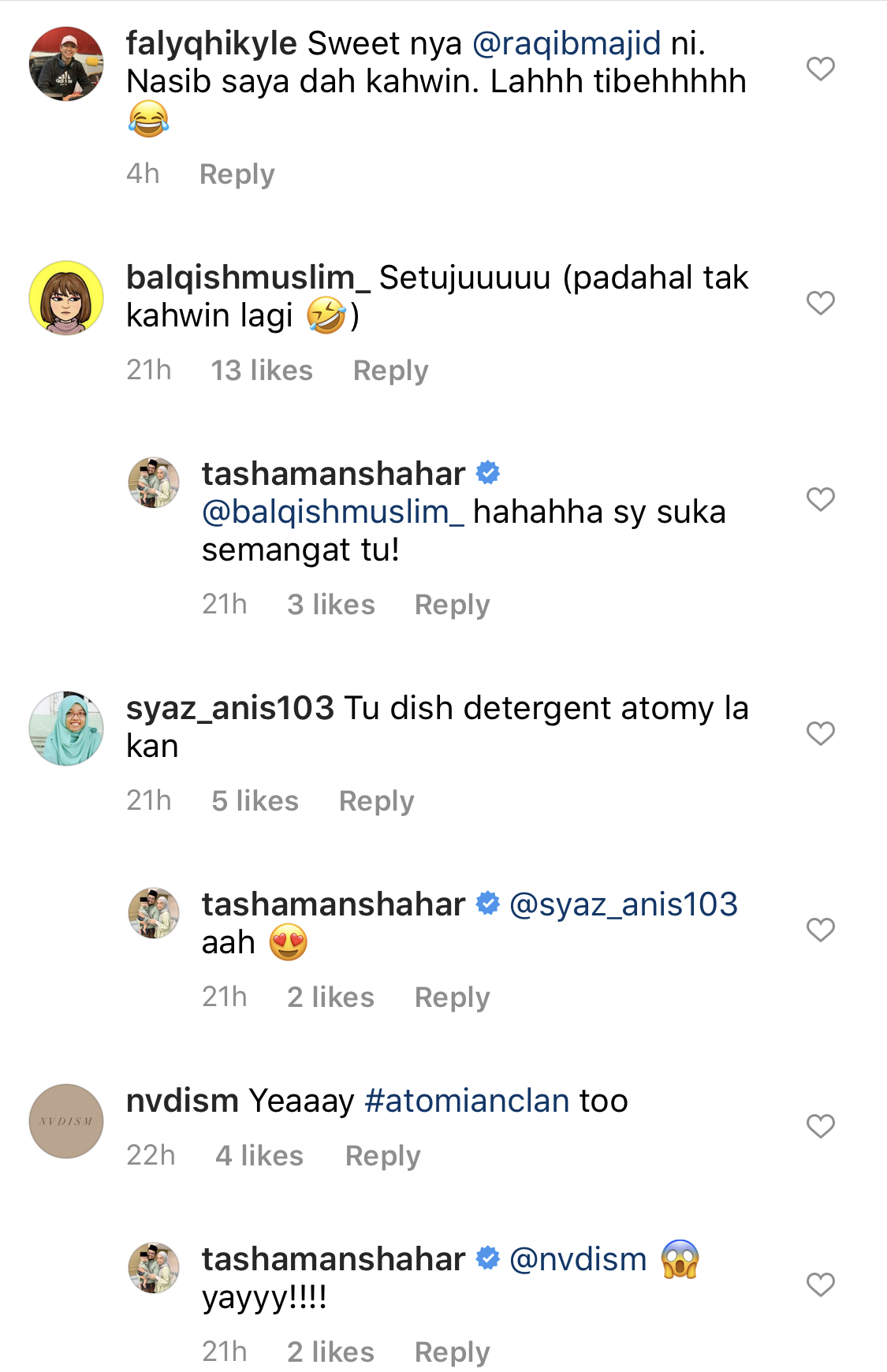 “Mudahkan Kerja-Kerja Macam Ni Pun Dah Cukup Membahagiakan,” &#8211; Suami Bantu Cuci Pinggan Mangkuk, Tasha Manshahar Luah Rasa Terharu