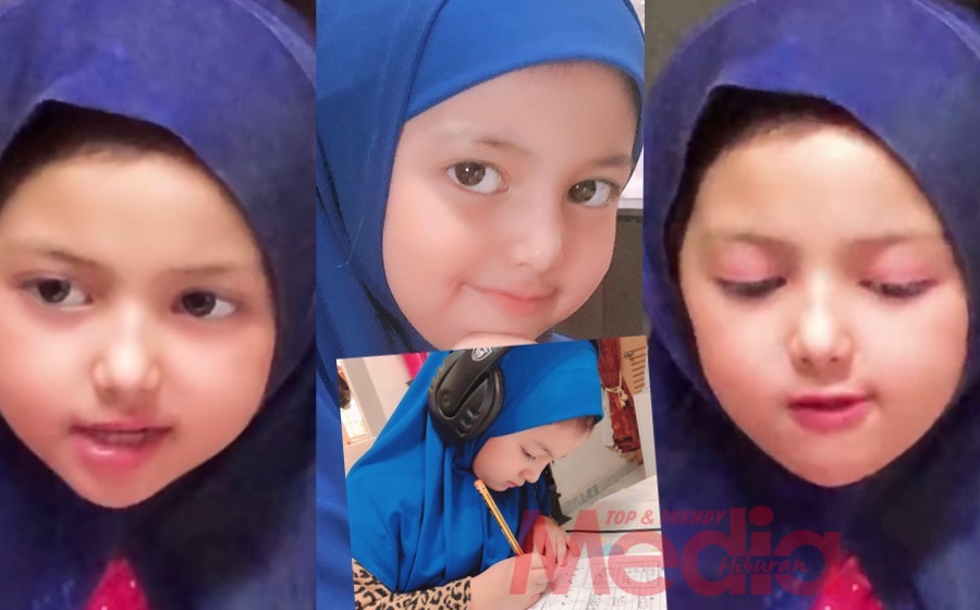 “Wah Sebutannya Clear, Alhamdulillah,” – Baru Masuk Usia 6 Tahun, Video Aaisyah Dhia Rana Mengaji Dipuji Peminat