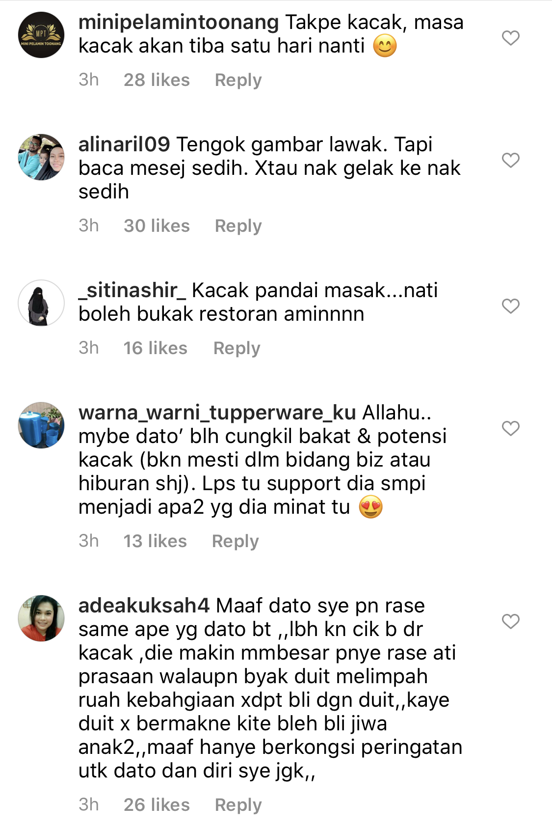 “Rasa Dia Nobody, Habiskan Duit Mama Je,” &#8211; Kacak Sedih Sebab Tak Sehebat Cik B, Datuk Seri Vida Sayang Anak Sama Rata