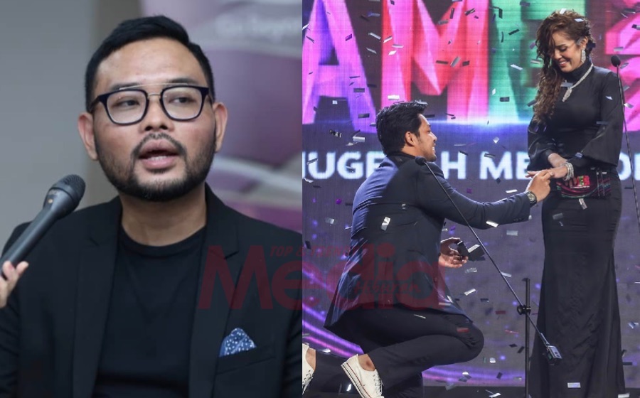 Kejutan Lamaran Kamal Adli Buat Uqasha Senrose ‘Live’ Di Pentas AME2020, Ini Penjelasan Astro