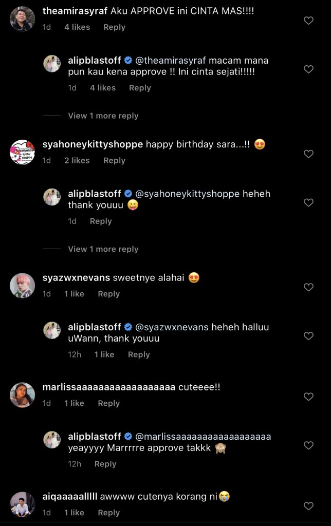 “Follow My Girlfriend Please!,” – Ucap Selamat Hari Jadi Buat Si Dia, Alif Muhaimin Kongsi Video Romantis