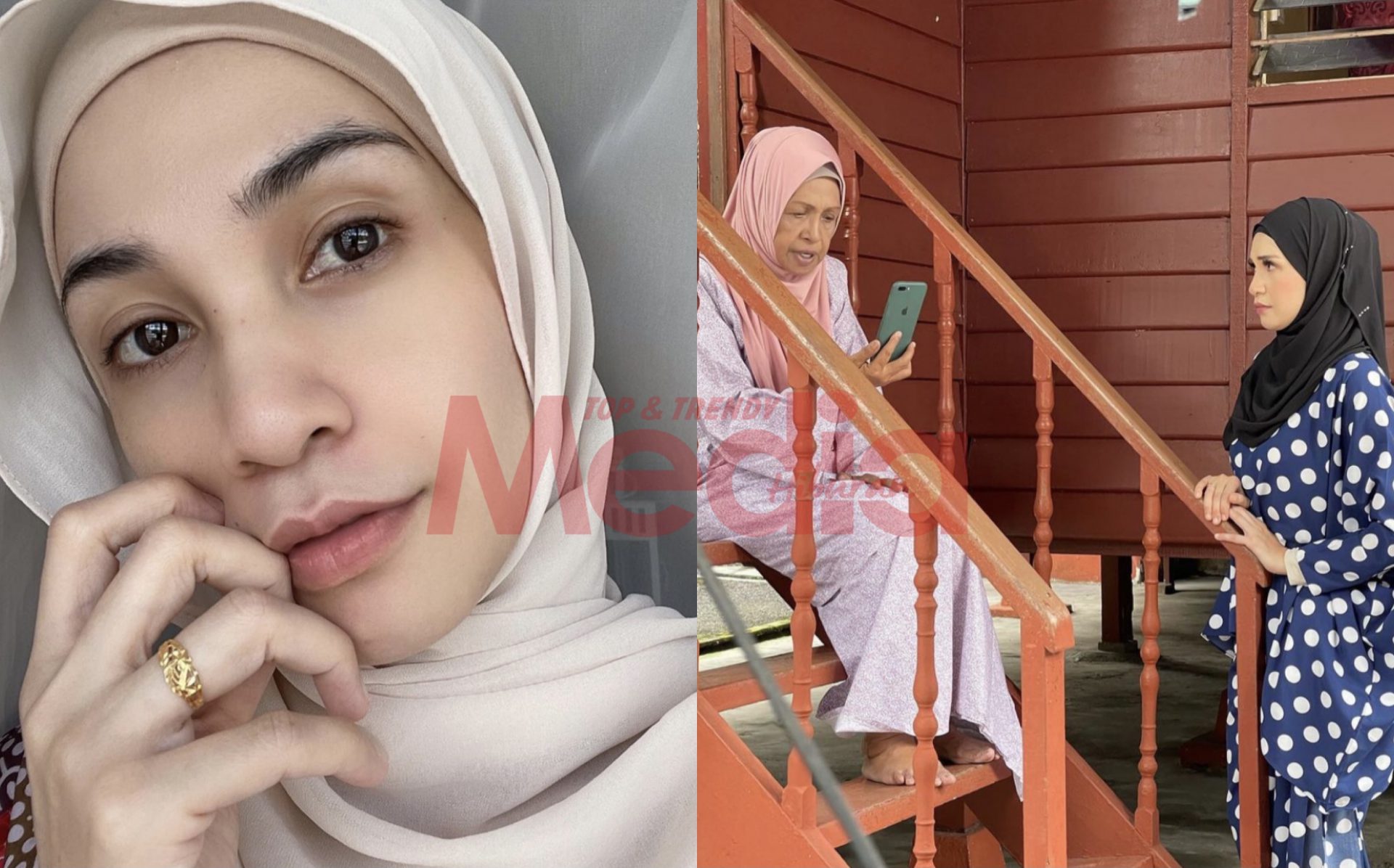 Bergandingan Dengan Fauziah Nawi, Izreen Azminda Gementar &#8211; “Perasaan Seram Sejuk Manja Tak Pernah Hilang.”