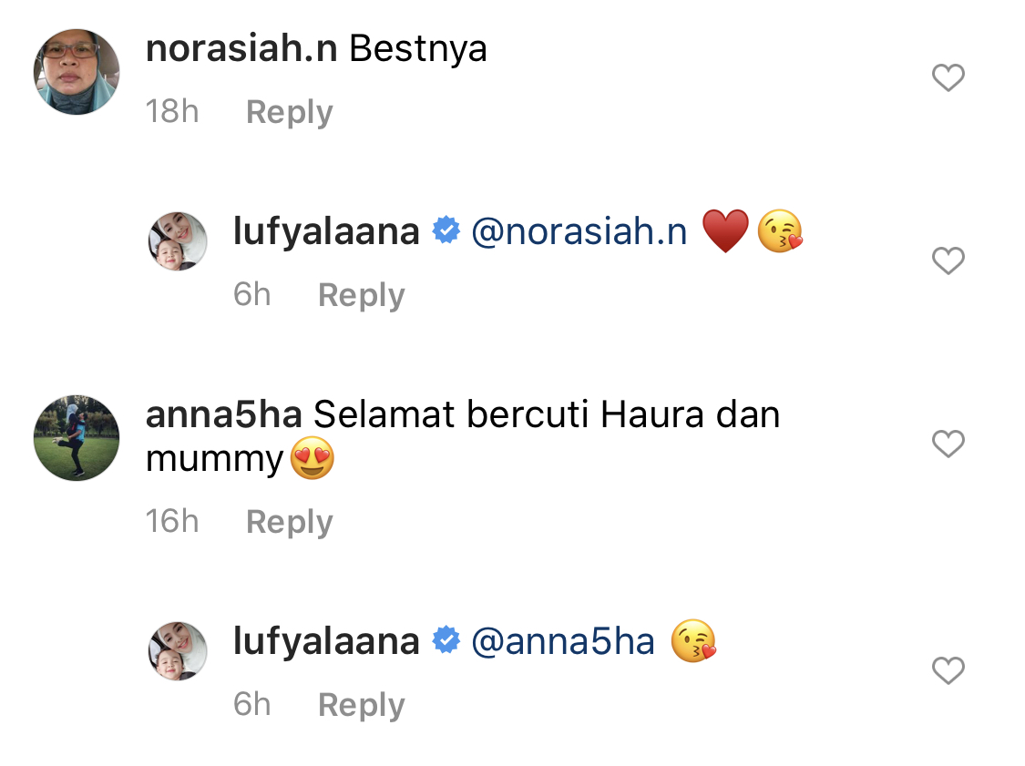 “Hilang Sakit Pening &#038; Sedih Mummy,” &#8211; Lufya Omar Pertama Kali Bercuti Di Tempat Peranginan Dengan Anak