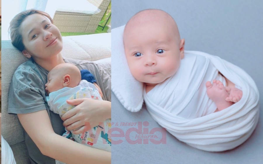 [GAMBAR] “Ini Baby Ke Doll Comel Sangat!,” – Emma Maembong Buat Photoshoot Pertama Anak, Peminat Pakat Memuji