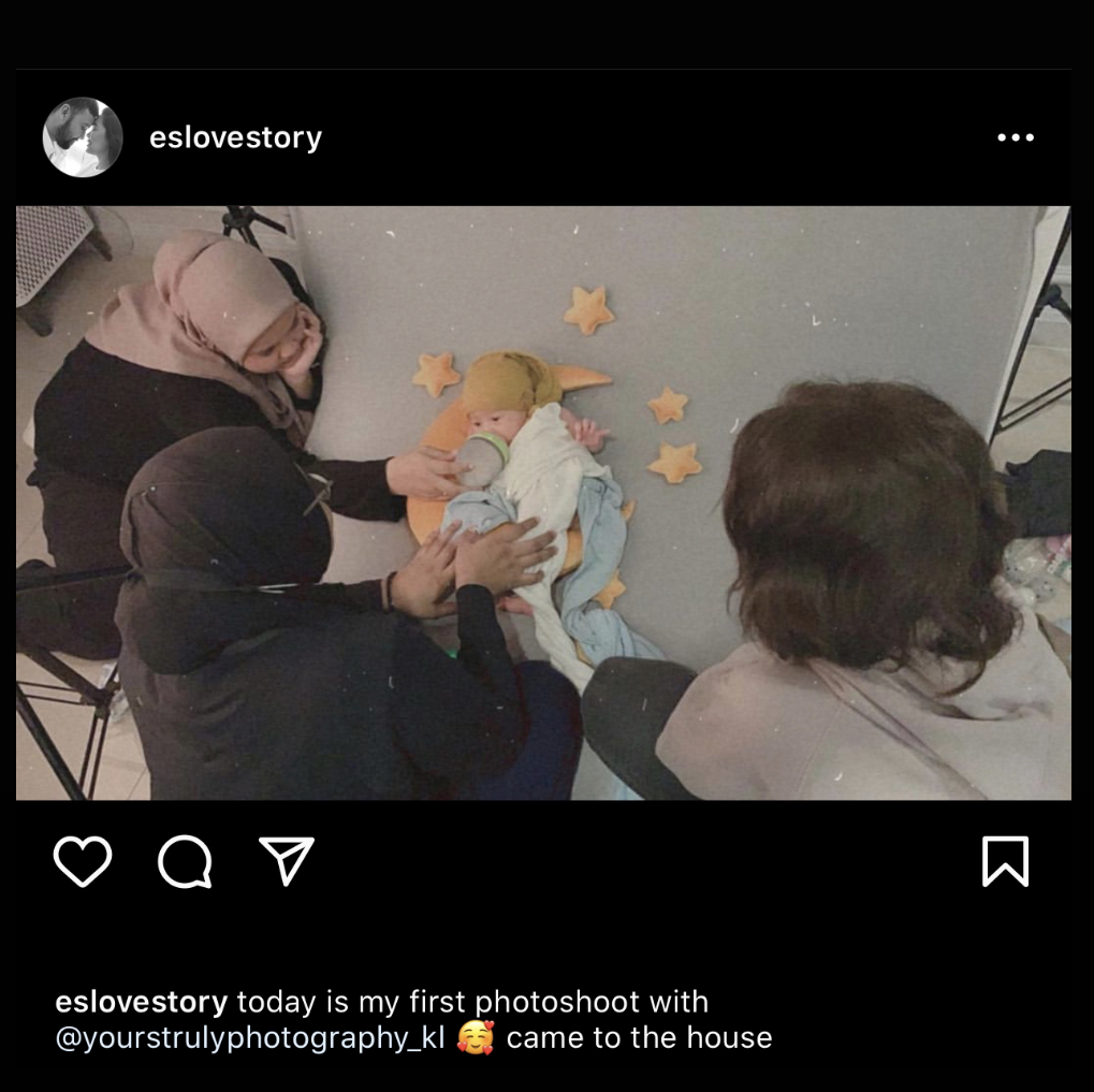[GAMBAR] “Ini Baby Ke Doll Comel Sangat!,” &#8211; Emma Maembong Buat Photoshoot Pertama Anak, Peminat Pakat Memuji