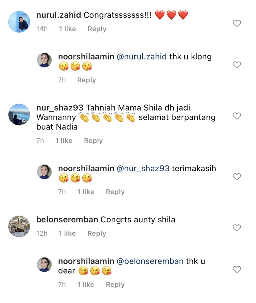 “Sangat Happy,” – Noorshila Amin Selamat Timang Cucu Sulung, Tahniah!