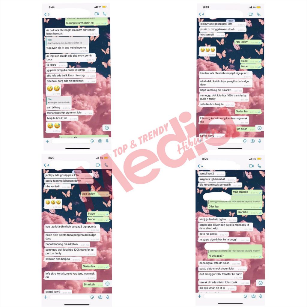 Pu Riz & Neelofa Masih Saling ‘Follow’ Di Instagram, Netizen Berteka-Teki Bila…