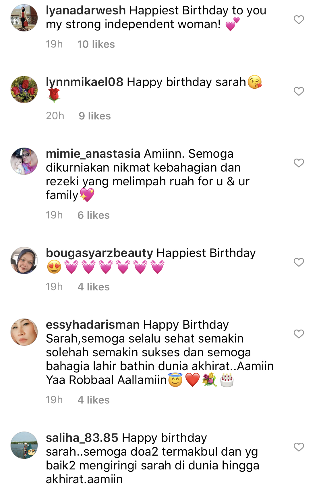 “Mohon Dijauhkan Gangguan Jin & Syaitan,” – Sambut Hari Lahir Tanpa Suami Di Sisi, Puteri Sarah Titip Doa Moga Rumah Tangga Sampai Jannah