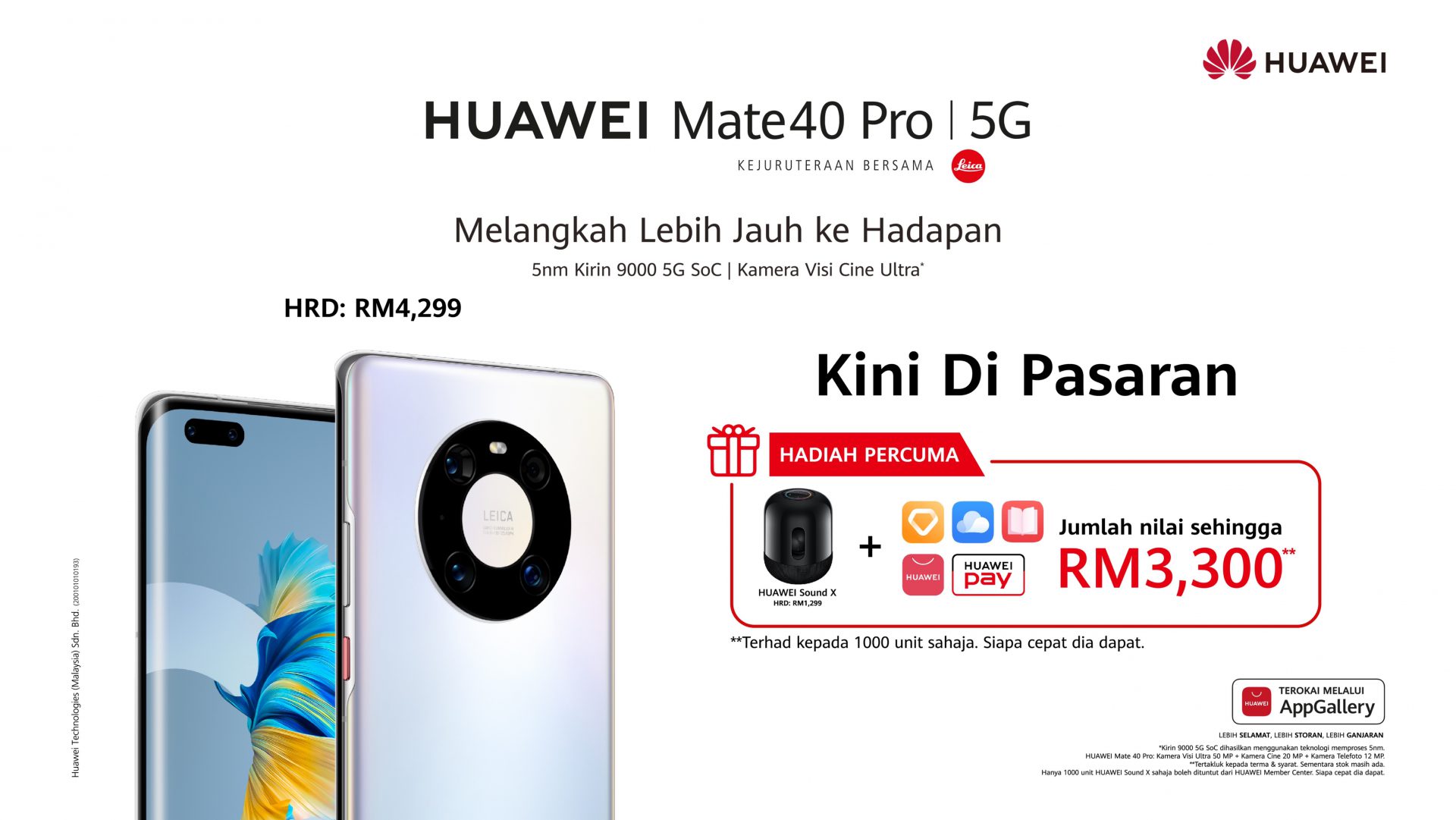 Dari &#8216;Mate&#8217; Turun Ke Hati, Ini 6 Sebab Kenapa HUAWEI Mate40 Pro Adalah Telefon Pintar Paling Lengkap &#038; Gempak