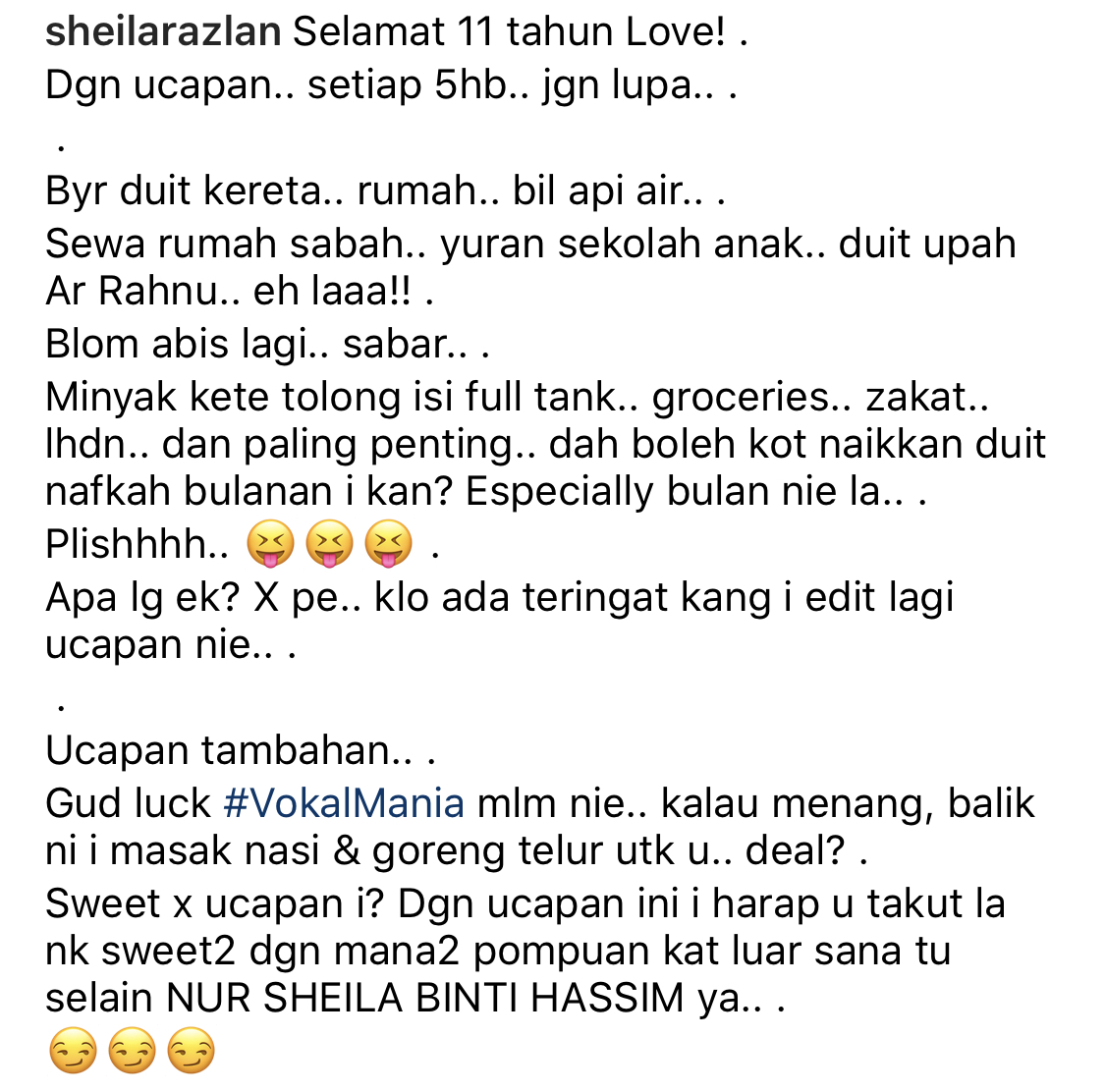 “Dah Boleh Kot Naikkan Nafkah Bulanan I,” – Rare Sungguh! Lihat Cara Lan Solo & Isteri Beri Dedikasi Sempena Anniversary Ke-11