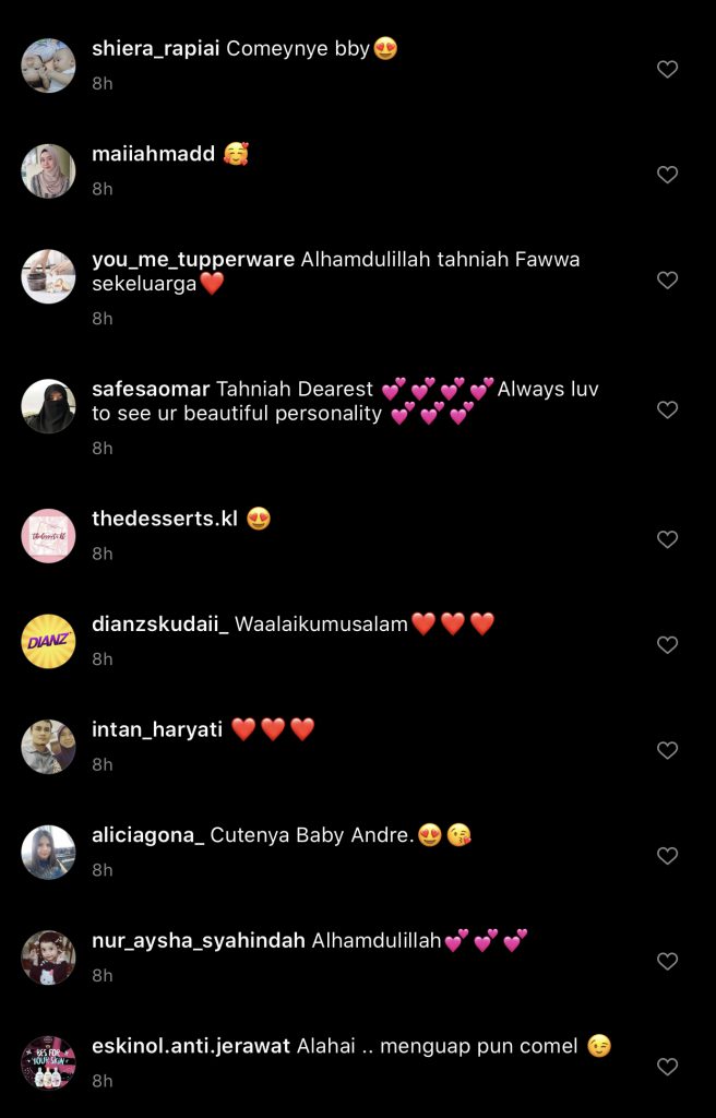 [GAMBAR] “Menguap Pun Comel,” – Selesai Tempoh Pantang, Farah Nabilah Anjur Majlis Cukur Jambul, Dedah Wajah Andre Omar