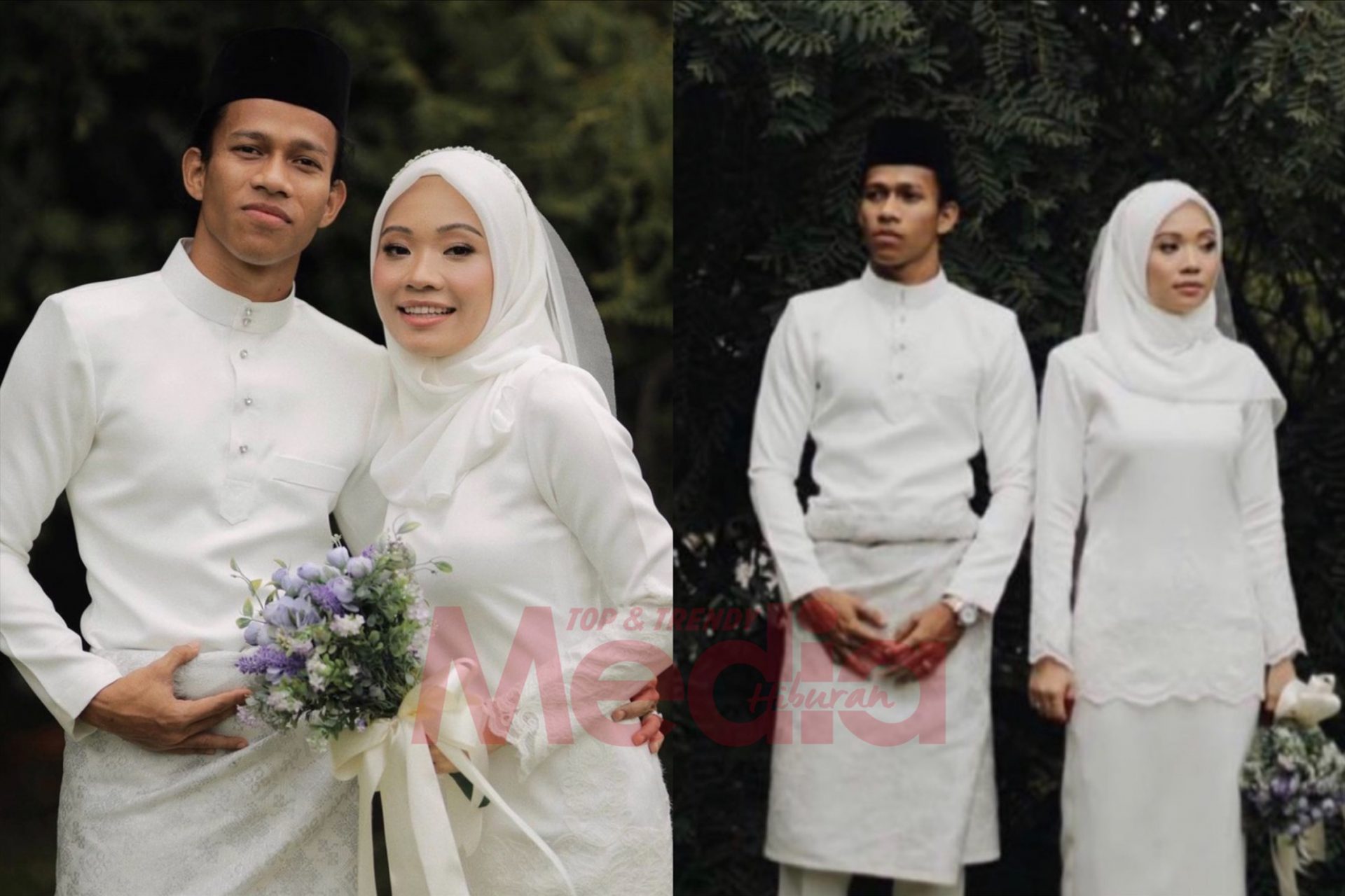 Mula Berkenalan Di Media Sosial, Zetty Hot FM Selamat Bernikah Dengan