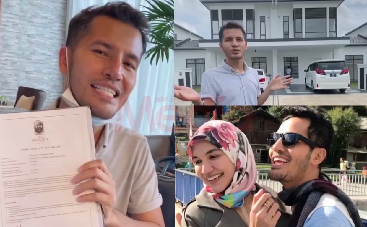 “Kau Rasa? Ini Untuk Isteri, Saya Harap Dia Suka!” – Tak Putus Hargai Isteri, Aliff Syukri Buat kejutan Beli Rumah Baru Buat Shahida